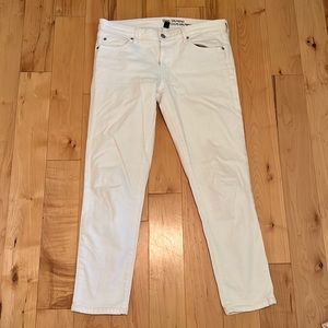 White Gap Jeans - Girlfriend